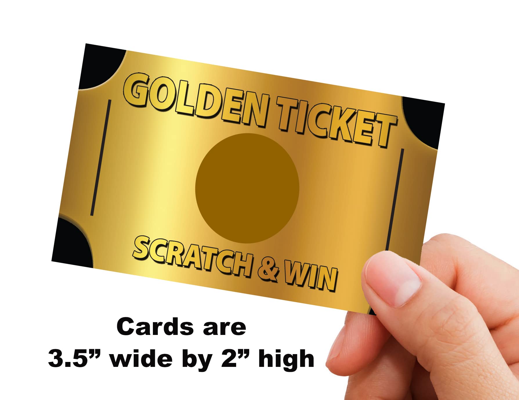 Amazon.com: Golden Ticket Scratch Off Cards (30 Cards) : Office